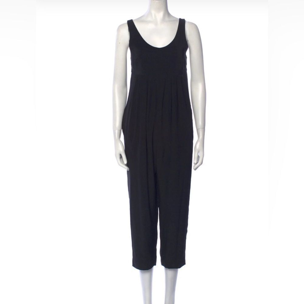 Loeffler Randall Silk Scoop Neckline  Jumpsuit size 4